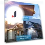 LED Solar Wall Light with Motion Sensor — Garden Illumination, Good Household Items