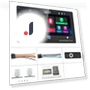 9-Inch Touchscreen Car Multimedia Player — Stereo Receivers, HOME-Auto-001
