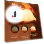 Adorable Rabbit Night Light with Timer — Night Lights, Worry free storage