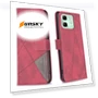 Thumbnail Magnetic Buckle Rhombus Texture Leather Phone Case for Infinix Smart 9 / Hot 50i — Bumpers, Infinix