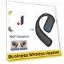 Wireless Bluetooth Business Headset with Microphone — Headsets, Junmaocun