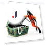 Aquarium with Floating Diver Ornament — Coral Decor, TOMTOP JMS