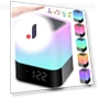 Colorful Bluetooth Speaker with Night Light and Digital Alarm — Alarms & Clocks, Your Warm Home