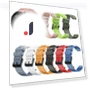 Breathable Solid Color Soft Silicone Watch Strap — Bands, Vela
