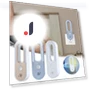 Plug-in Indoor Lighting Module with Soft Light — Night Lights, Vegetables