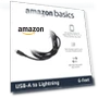 Thumbnail MFi Certified Lightning Charger Cable — Lightning, Amazon Basics