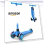 Thumbnail Adjustable Height Kick Scooter with Removable Seat — Push Scooters, EVLIQUIL