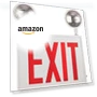 Thumbnail LED Steel Exit Sign Combo — Emergency Fixtures, Sunlite