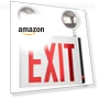 Thumbnail LED Steel Exit Sign Combo — Emergency Fixtures, Sunlite