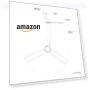 Thumbnail Smart 3-Blade Ceiling Fan with LED Light Kit — Ceiling Fan Lighting Solutions, East Grove Home