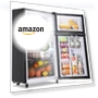 Thumbnail Mini Fridge with Freezer Two Doors Compact Refrigerator — Mini Fridges, WANAI