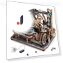3D Wooden Hand Electric Water Roller — Educational, SOLT Japan Market