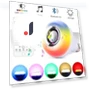 Smart Wireless Speaker Bulb Light — Whole-Home Audio Systems, flower 01