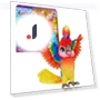Talking Plush Electric Robot — Interactive, Hasbro