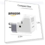 Thumbnail USB Wall Charger and Extender with 3-Way Splitter — Multi-Outlets