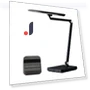 Desk Base Dimmable Handy Remote Smartphone Stand USB Symmetrical Light — Study & Desk Lighting, IRIS OHYAMA