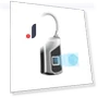 Smart Fingerprint Authentication Touch Stainless USB — Biometric Security, MoRub-Japan