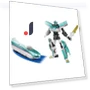 Transforming Robot Shinkalion Z E5 Hayabusa — Playsets, Hidden Nest