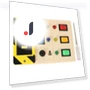 Kids LED Switch Learning Sensory Toy — Interactive Learning Devices, Neoglint
