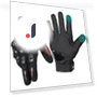 Motorcycle Bicycle Smartphone Touch Screen Gloves — Gloves, SAMURAI STYLE