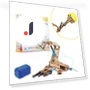 Water Operated Robot Crane Craft Kit — Educational, LuckyTail