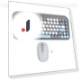 Wireless Keyboard and Mouse Combo — Keyboard and Mouse Sets, OutsideWorld