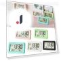 Electronic Clock with Large LCD Display and Temperature Humidity Meter — Home Climate Control, Cyprinoid