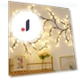 LED Rattan Vine Garland — String Lights, AI Supermarket