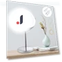 LED Vanity Mirror with Touch Panel — Handheld, Cerdeco