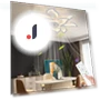 Modern Chandelier Fan with Smart Light — Ceiling Fans, Seahorse Home