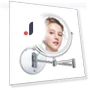 True DX Mirror with LED Backlight — Handheld, Cerdeco