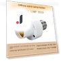 Voice Controlled Touch Lamp Holder with Switch — Standing Lights, All gears