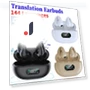 AI Translator Earbuds — Language Translators, Junmaocun