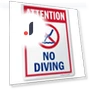 Metal Pool Sign — , SmartSign