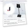 Rechargeable LED Desk Lamp with Touch Switch — Study & Desk Lighting, COOKING-MALL
