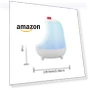 Thumbnail Ultrasonic Cool Mist Humidifier with Nightlight — Air Moisturizers, Sibosz