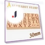 Alphabet Stamp 30mm — Metal Stamping Tools, Stamp Studio