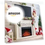 Thumbnail Flip Top Electric Fireplace with Mantel — Entertainment Furniture, Aitjunz