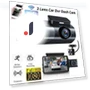 Triple Lens Car Dash Cam — Dashboard Cameras, Popular House