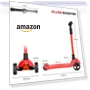 Thumbnail Kick Scooter with Light-Up Wheels — Push Scooters, Allek