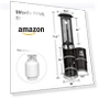Thumbnail Stainless Steel Standing Propane Patio Heater — Heater Parts, BALI OUTDOORS