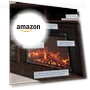 Thumbnail Traditional 58" Rustic TV Stand with Electric Fireplace Heater — Stands, BELLEZE