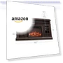 Thumbnail Traditional 58" Rustic TV Stand with Electric Fireplace Heater — Stands, BELLEZE
