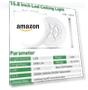 Thumbnail LED Flush Mount Ceiling Light — Overhead Lighting, FY WISDOM FLY LIGHTING