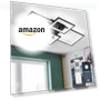 Thumbnail Square LED Flush Mount Ceiling Light — Overhead Lighting, EIDISUNY