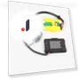 5 kW LCD Monitor Switch Controller Motherboard Kit with Remote Control — Brake Controls, loverapple