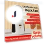 Bladeless USB Desk Fan — Portable USB Fans, JOHO