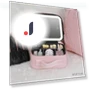 Smart LED Cosmetic Bag with Mirror — Cosmetic Cases, Wood God