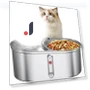 Stainless Steel Pet Drinking Fountain — Fountains, Holland Pia