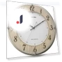 Wall Clock with Radio Control — Clocks, Japan Zen Mall